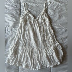 White Garage Summer Dress - Small